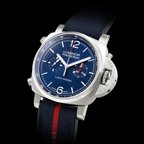 panerai due luna rossa|panerai luminor chrono luna rossa.